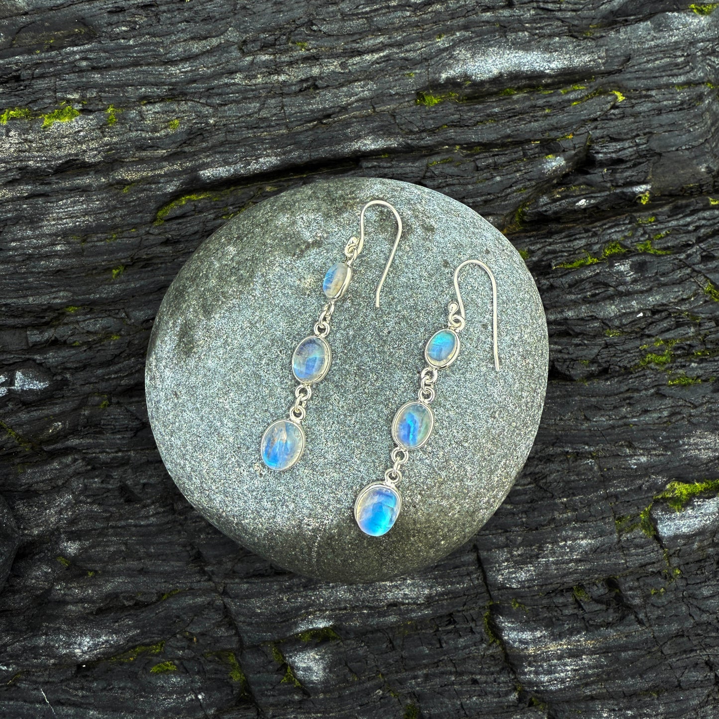 Cape Island Moonstone Earring