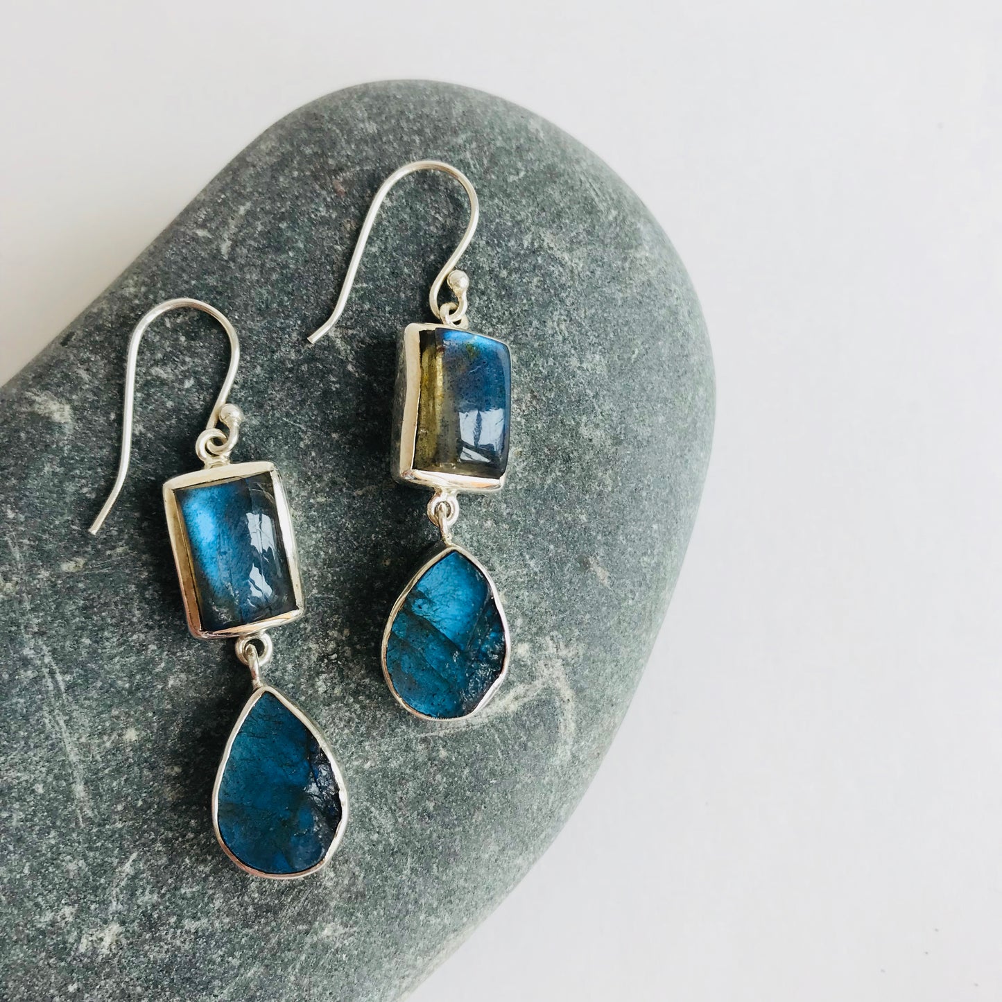Stoneville Labradorite Earrings