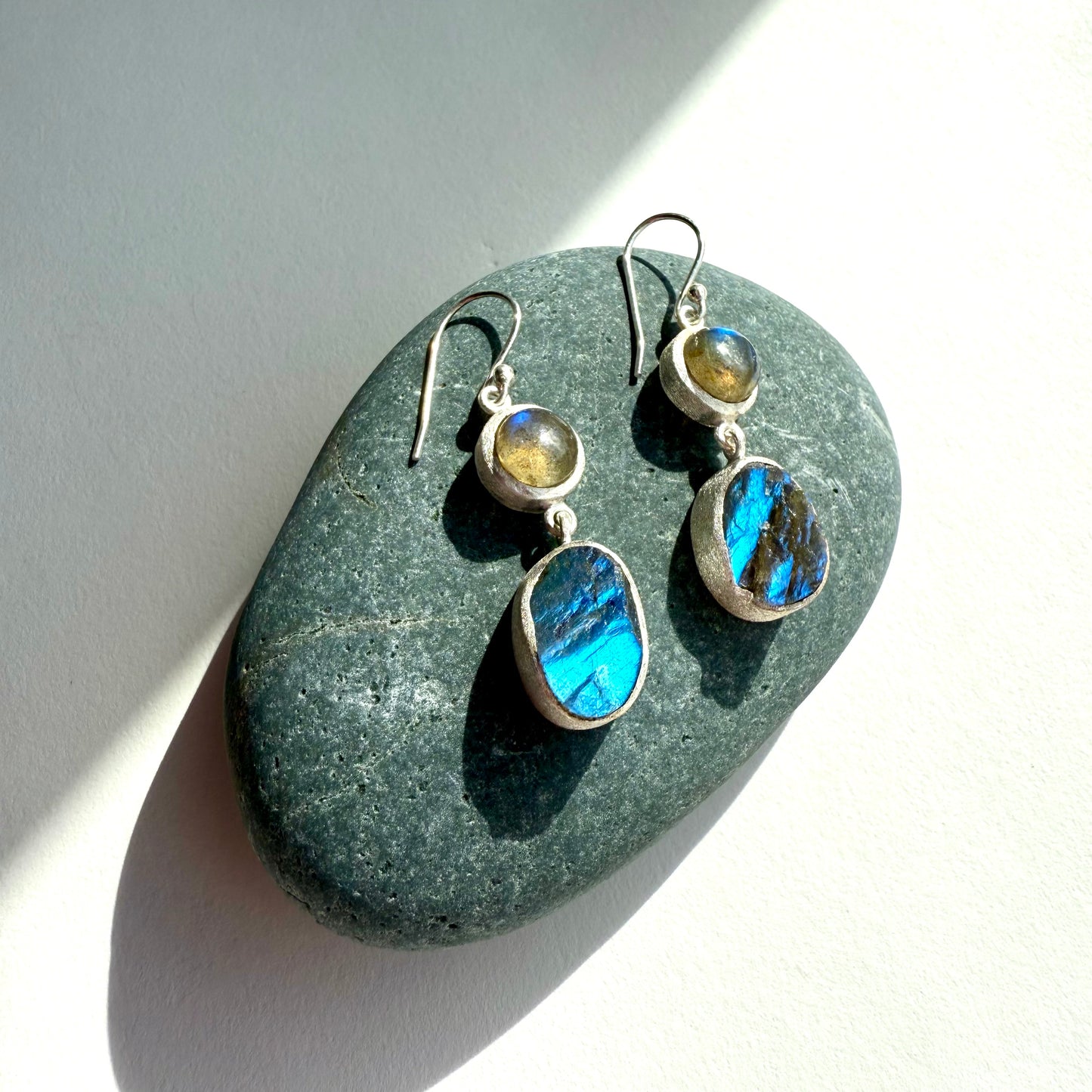 Stoneville Labradorite Earrings