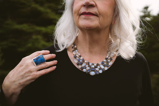 Avondale Labradorite & Moonstone Necklace