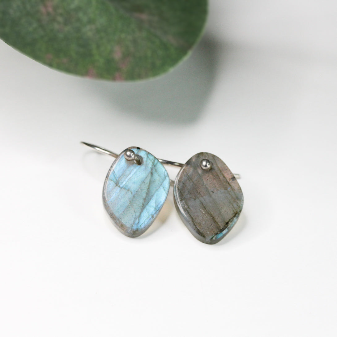 Sally's Cove XX-Small Labradorite Earrings