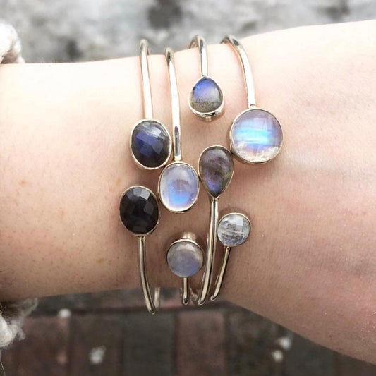 Brigus Labradorite Cuff Bracelet