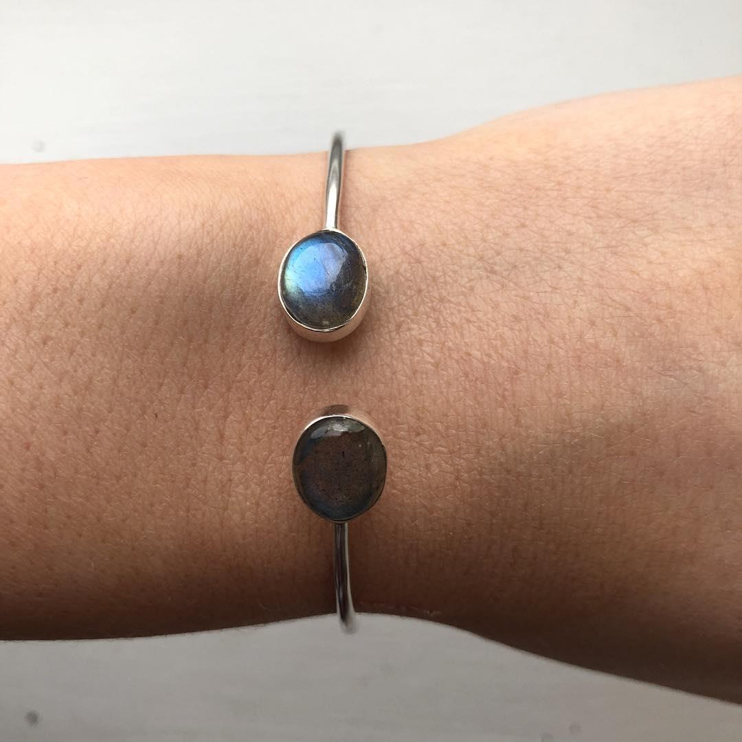 Brigus Labradorite Cuff Bracelet