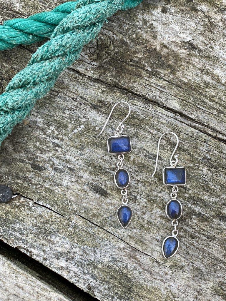 Cape St. Mary's Earrings - Labradorite